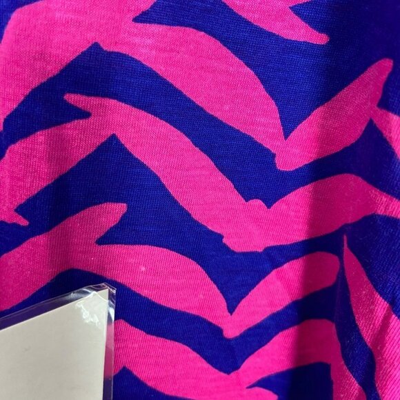 Lilly Pulitzer Womens Robyn Shift Short Dress XS I Got Lucky Pop Pink Blue XS - Picture 11 of 13